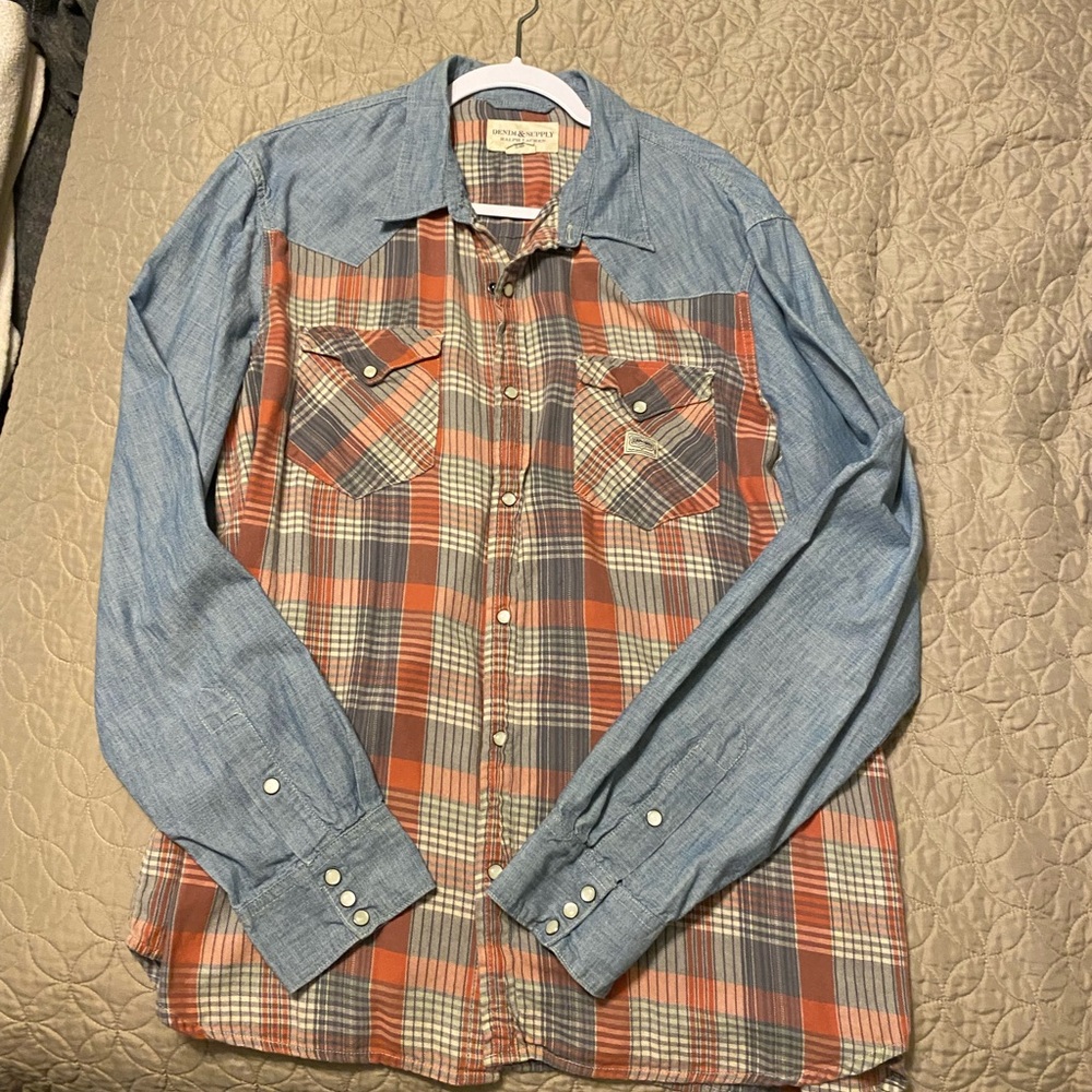 Denim Supply Ralph Lauren Button Up